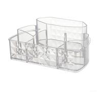 for Acrylic Diamond Pattern Makeup Organizer Box: Stylish Storage for Brushes