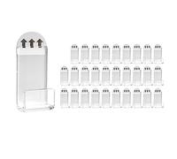 For Acrylic Vinyl Record Hanging Rack Wall Mounted 30pc Self Adhesive Vinyl Record Wall Display