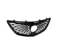 For Acura For MDX 2014 2015 2016 Front Bumper Center Grille Racing Grill Mesh Gloss Black Upper Radiator Grid Grills Front Grille Trim Cover