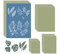 For Adult Children, Light Sensitive Nature Printing Paper, A4 A5 A6 4 Sizes Sun Paper, 100 Sheets Cyanotype Paper For Home Restaurant Cafe Wall Display Decor Diy Art Craft