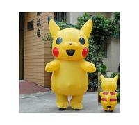 (For Adult(Height 150-190cm)) Pokemon Pikachu Inflatable Costume set for kids
