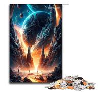 for Adults 1000 Lost Terra Jigsaw Puzzles for Wood Jigsaw Christmas Puzzle Gifts 75x50cm