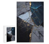 for Adults 1000 PCS Jigsaw Puzzle Abstract Marble Kintsugi Teenagers Puzzles Hands-on Game Home Decoration Challenging Game Gifts 1000 PCS