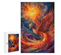 for Adults 1000 PCS Jigsaw Puzzle Abstract Phoenix Puzzle for Adults Family Game Precision Cutting Fun Activities at Home 1000 PCS