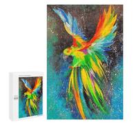 for Adults 1000 PCS Jigsaw Puzzle Bright Parrot Jigsaw for Adults Relaxing Games For Family Fun Challenging Game Gifts 1000 PCS