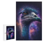 for Adults 1000 PCS Jigsaw Puzzle Cosmic Emu Portrait-12 Puzzle for Adults Family Game Precision Cutting Fun Activities at Home 1000 PCS