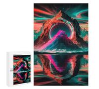 for Adults 1000 PCS Jigsaw Puzzle Cosmic Gateway Reflections Puzzles for Adults Anti-Stress Toys Difficult Hard Fun Activities at Home 1000 PCS