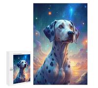 for Adults 1000 PCS Jigsaw Puzzle Dreamlikeart Dalmatian Teenagers Puzzles Hands-on Game Home Decoration Challenging Game Gifts 1000 PCS