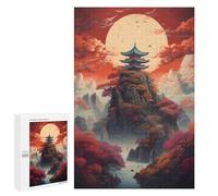 for Adults 1000 PCS Jigsaw Puzzle Fantasy Moonlight Japan 07 Adult Jigsaw Family Game Precision Cutting Unique Birthday And Xmas Gifts 1000 PCS