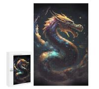 for Adults 1000 PCS Jigsaw Puzzle Fantasy Space Dragon Puzzles for Adults Anti-Stress Toys Difficult Hard Fun Activities at Home 1000 PCS