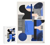 for Adults 1000 PCS Jigsaw Puzzle Geometric Abstract Composition - Modern Minimalist Art Teenagers Puzzles Hands-on Game Home Decoration Challenging Game Gifts 1000 PCS