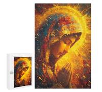 for Adults 1000 PCS Jigsaw Puzzle Golden Halo Portrait Jigsaw Puzzles for Adults Staycation Kill Time Every Piece Is Unique - Great Gift for Gaming 1000 PCS