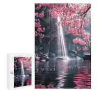 for Adults 1000 PCS Jigsaw Puzzle Japanese Sakura Bloom Adult Jigsaw Family Game Precision Cutting Unique Birthday And Xmas Gifts 1000 PCS