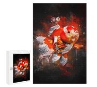 for Adults 1000 PCS Jigsaw Puzzle Lohan Splatter Adult Jigsaw Family Game Precision Cutting Unique Birthday And Xmas Gifts 1000 PCS