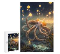 for Adults 1000 PCS Jigsaw Puzzle Octopus Imaginative Teenagers Puzzles Hands-on Game Home Decoration Challenging Game Gifts 1000 PCS