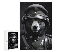 for Adults 1000 PCS Jigsaw Puzzle Soldier Bear Animals Puzzles for Adults Anti-Stress Toys Difficult Hard Fun Activities at Home 1000 PCS