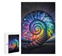 for Adults 1000 PCS Jigsaw Puzzle Spiral Time Puzzle for Adults Family Game Precision Cutting Fun Activities at Home 1000 PCS