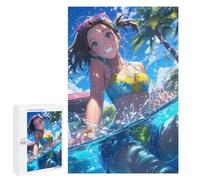 for Adults 1000 PCS Puzzle Beach Fun Bikini Girl Jigsaw Puzzles for Adults But Fun And Humorous for Birthday, Chrismas for Is Ideal As A Gift 1000 PCS