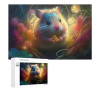 for Adults 1000 PCS Puzzle Enchanted Forest Hamster Adult Puzzles Hands-on Game Improve Memory Unique Gifts for Birthday And Christmas 1000 PCS