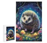 for Adults 1000 PCS Puzzle Enchanted Forest Hedgehog -3 Adult Puzzles Hands-on Game Improve Memory Unique Gifts for Birthday And Christmas 1000 PCS