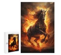 for Adults 1000 PCS Puzzle Flaming Horse of Legend Adult Puzzles Hands-on Game Improve Memory Unique Gifts for Birthday And Christmas 1000 PCS
