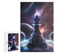 for Adults 1000 PCS Puzzle Galactic Chess King Adult Puzzles Hands-on Game Improve Memory Unique Gifts for Birthday And Christmas 1000 PCS