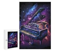 for Adults 1000 PCS Puzzle Galaxy Grand Piano Art Print Jigsaw Puzzles for Adults But Fun And Humorous for Birthday, Chrismas for Is Ideal As A Gift 1000 PCS
