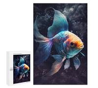 for Adults 1000 PCS Puzzle Glowing Galaxy Fish Jigsaw Puzzles for Adults But Fun And Humorous for Birthday, Chrismas for Is Ideal As A Gift 1000 PCS