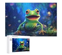 for Adults 1000 PCS Puzzle Magical Forest Frog Adult Puzzles Hands-on Game Improve Memory Unique Gifts for Birthday And Christmas 1000 PCS