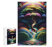 for Adults 1000 PCS Puzzle Rainbow Tree of Life Adult Puzzles Hands-on Game Improve Memory Unique Gifts for Birthday And Christmas 1000 PCS