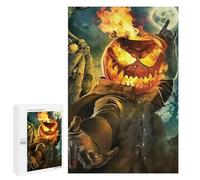 for Adults 1000 PCS Puzzle Spooky Pumpkin Head Jigsaw Puzzles for Adults But Fun And Humorous for Birthday, Chrismas for Is Ideal As A Gift 1000 PCS