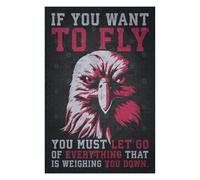 for Adults 1000 PCS Puzzle To Fly Eagle Motivation Teenagers Puzzles Hands-on Game Pattern Assembly Unique Gifts for Birthday And Christmas 1000 PCS