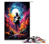 for Adults 1000 Piece Astronaut in Color Space Jigsaw Puzzles for Adults Wood Puzzle Difficult And Challenge 1000 PCS(75x50cm)