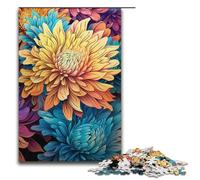 for Adults 1000 Piece Autumn_Leaves_Aster Jigsaw Puzzles for Adults Wood Puzzle Difficult And Challenge 1000 PCS(38x26cm)