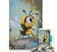 for Adults 1000 Piece Jigsaw Puzzle A Bumblebee, Educational Toy, Decompressing Intellectual, for Is Ideal As A Gift 38x26cm