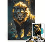 for Adults 1000 Piece Jigsaw Puzzle A Lion Surveys Its Domain, Educational Toy, Decompressing Intellectual, for Is Ideal As A Gift 38x26cm