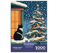 for Adults 1000 Piece Jigsaw Puzzle A Scene of Holiday Bliss Adult Jigsaw Toy Wall Decor Difficult Challenge Fun at Home Activities, 38x26cm/1000pcs