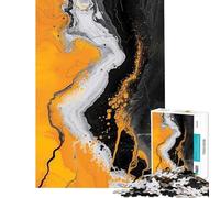 for Adults 1000 Piece Jigsaw Puzzle Abstract Painting Quiet Time Brain Exercise Firm Stable Connected Parts Unique Birthday Surprise (Size 38x52cm)