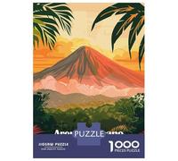 for Adults 1000 Piece Jigsaw Puzzle Arenal Volcano National Park Costa Rica Jigsaws for Adults Anti-Stress Toys For Family Fun Fun Activities at Home 70x50cm/1000pcs