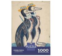 for Adults 1000 Piece Jigsaw Puzzle Aristocrat Penguins Painting Puzzle for Adults Relaxing Games Birthday Present Unique Birthday And Xmas Gifts 70x50cm/1000pcs