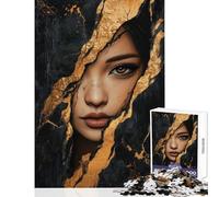 for Adults 1000 Piece Jigsaw Puzzle Beauty in Decay Hands-on Game Stress Reliever Home Decoration Toys Improving Love between Couples (50x75cm)