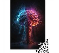 for Adults 1000 Piece Jigsaw Puzzle Brain Energy Balance Understanding Mental Health Puzzles for Adults Toy Wall Decor Pattern Assembly Unique Birthday And Xmas Gifts 70x50cm/1000pcs