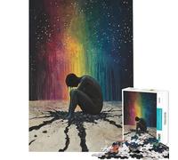 for Adults 1000 Piece Jigsaw Puzzle Cosmic Sorrow Challenging To Complete Family Activities Family Game Suitable for People Aged 14 And Above (38x52cm)