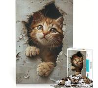 for Adults 1000 Piece Jigsaw Puzzle Curiositys Glimpse, DIY Toys, Pattern Assembly, Artists' Collection, Fine Arts 50x75cm