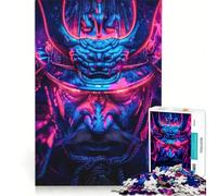 for Adults 1000 Piece Jigsaw Puzzle Cyberpunk Samurai, Hands-on Game, Fun Activities at Home, Deal As Gifts for The Whole Family 38x26cm