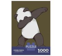 for Adults 1000 Piece Jigsaw Puzzle Dabbing Panda Jigsaw Puzzle Relax Games Home Decoration Unique Birthday And Xmas Gifts 38x26cm/1000pcs