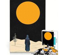 for Adults 1000 Piece Jigsaw Puzzle Desert Under The Burning Sun, Fun Games, Parent-child Interaction, Every Piece Is Unique 50x75cm