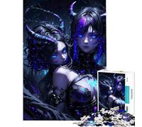 for Adults 1000 Piece Jigsaw Puzzle Devils Love Anime Adult Puzzles Hands-on Game Enhance Memory Unique Birthday And Xmas Gifts (Size 75x50cm)