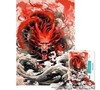 for Adults 1000 Piece Jigsaw Puzzle Dragon Legend Jigsaw for Adults Family Game Precision Cutting Challenging Game Gifts (Size 75x50cm)