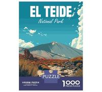 for Adults 1000 Piece Jigsaw Puzzle El Teide National Park Adult Puzzles Toy Wall Decor Staycation Kill Time Unique Birthday And Xmas Gifts 70x50cm/1000pcs